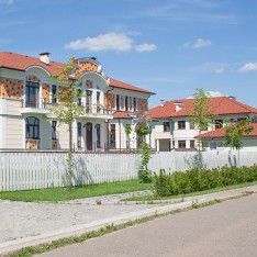 Панорама улицы, вид 9, коттеджный поселок Онегино Панорама улицы, вид 9, поселок Онегино